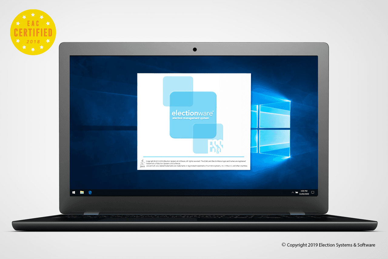 Electionware Management Software